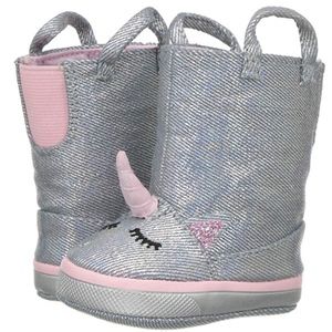Baby Deer Soft Sole Unicorn Boot 9-12 Mo